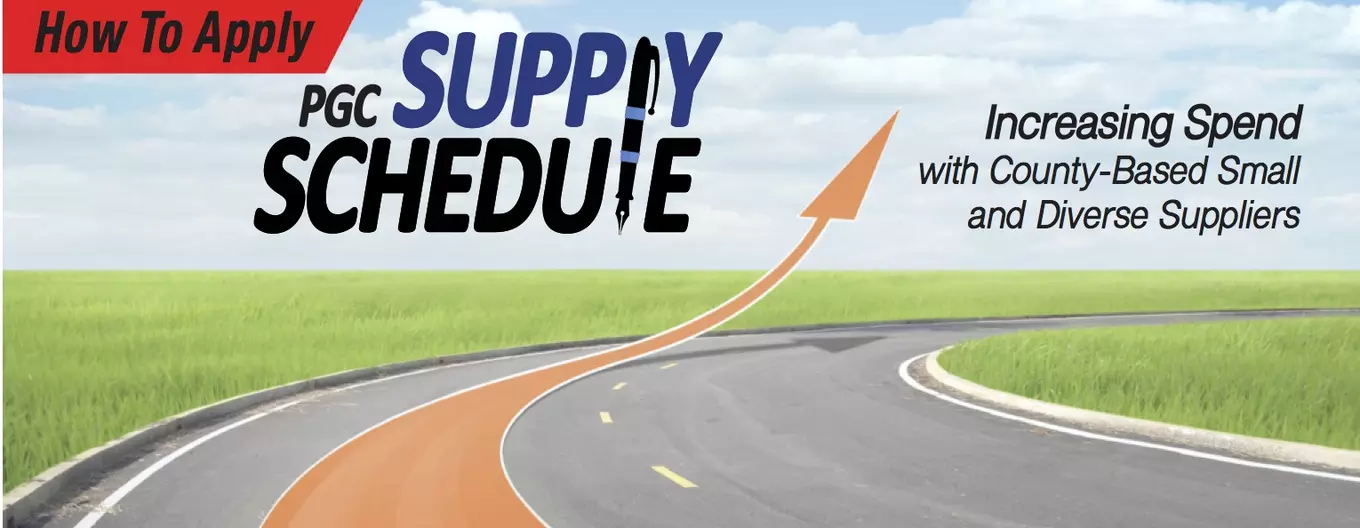 How to Apply to the PGC Supply Schedules Prince County